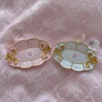 作品Rose Jewelry Tray♡ジュエリートレイ　ロリータ  フレンチガーリー　ギフト　母の日　薔薇　フランス