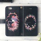 作品手帳型iPhoneケース「rose garden」