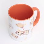 作品fat tail gerbil mug（Orange）