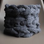 作品cable cowl/濃グレー