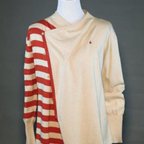 作品Cotton Cardigan with Stripes 