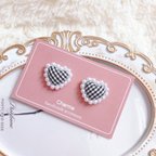 作品【new】gingham heart(Black)