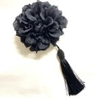 作品成人式や卒業式 ✿ 着物、和装、袴に合わせる髪飾り ✿ ブラック