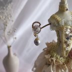 作品紫陽花のフラワーアクセサリー