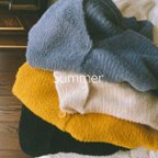作品秋の日 ふわふわセーター カーディガン 暖かく~ゆったりカーディガンセーター~多い色