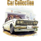 作品2024年Car Collectionカーイラストカレンダー