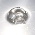 作品Ear Cuff Clear：波動玉®【現品一点物】