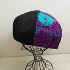 作品TOPI  ［ラスト］着物リメイクのベレー帽（紫）