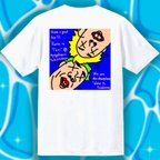 作品shimonologo アパレル　Tシャツ アート　ポップ　デジタル　プレゼント　半袖　かわいい　お祝い　記念日　ファッション　イラスト　夏　ロゴ　オシャレ　絵画　ロゴ　シンプル　ギフト　誕生日