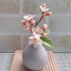 作品🌸桜   桜　桜🌸　樹脂粘土の花