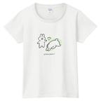 作品うつウサギ Tシャツ