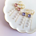 作品BerryBerry イヤリング/ピアス ♡上品┃２way┃普段使い┃おでかけ┃お呼ばれ