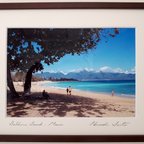 作品【本格木製額縁入りハワイ写真】BALDWIN BEACH  MAUI