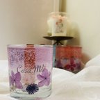 作品purple  pear&freesia candle