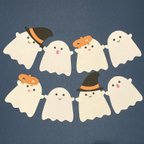 作品ハロウィン　壁面飾り　おばけ