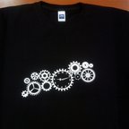 作品歯車Tシャツ〜Black〜