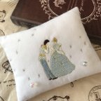 作品shihoriさん専用ページ☆シンデレラ刺繍リングピロー※名前、日にち刺繍入り