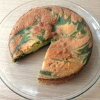 作品抹茶のケーキ　ホール