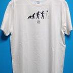 作品(S～XL)白Tシャツ：PUG Evolusion89／パグ