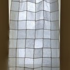 作品✦shiturae様専用✦真っ白な❤ホワイトリネン4種の★ランダムパッチワークカーテン　 