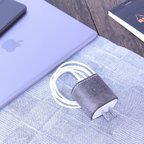 作品Apple 充電器 カバー 🔌 ( USB-C タイプ ) イタリアンレザー 使用