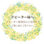 作品【リピーター様割引のご案内ページです】