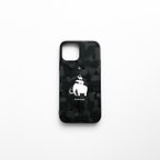 作品Outdoor Animal ガラススマホケース（Black）