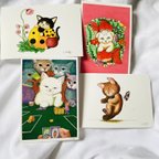 作品猫たちセット・ポストカード（4枚セット）