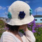 作品FLOWER BUCKET HAT