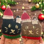 作品クリスマスねこタワシ