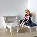 作品使用例 リカちゃん ドール向け家具 アンティーク