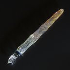 作品ガラスペン 中空タイプ ウロボロスペン ボロシリケイトガラス製 gp10