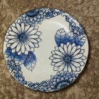 作品【有田焼】砂窯すながま 花と華 23cmの皿