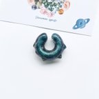 作品星のコドモ earcuff ( Starlight blue/スターライトブルー) // イヤーカフ レジン イヤカフ