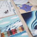 作品ポストカードセット「Winter Tale」- 冬の香り・冬の物語とともに楽しむポストカード -