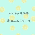 作品ataikun0314様専用orderページ