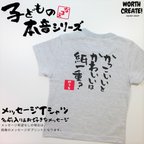 作品【T‐1021】子供服 名入れTシャツ  ギフト プレゼント 運動会