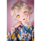 作品【受注制作】SD DD 女の子 ドール 浴衣 スーパードルフィー BJD ドール服