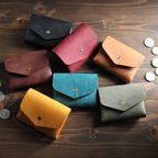 作品【プエブロ】コンパクト財布『Palma（パルマ）』【カラーオーダー可】片手サイズの小さなお財布