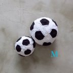 作品⋆ニットのサッカーボール⋆M