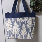 作品ミナペルホネン・メッツァネイビーBag【metsa/navy】2wyトートバッグ
【受注製作】