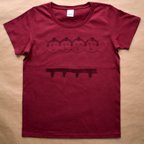 作品関取のシルクスクリーンプリントＴシャツ