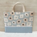 作品☆2点セット☆  入園入学セット《 blue flower 》