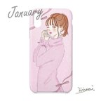 作品ガーリーなiPhoneケース ー January ー