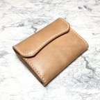 作品【サドルレザー】コンパクトな三つ折り財布