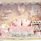 作品ハンドメイド♡小さなお部屋♡ピンク1