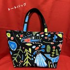 作品トートバッグ☆247IKEA生地　ハンドメイド