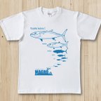 作品イソマグロ！ファン  お魚Tシャツ