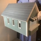 作品木製ペットハウス　お店屋さんごっこ　タイプS-1     Wooden Pet House   Play-shop style   Type S-2　手工木制宠物窝  假装商店样式 S-2号