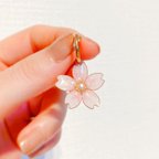 作品sakura❀.*･ﾟフープピアス